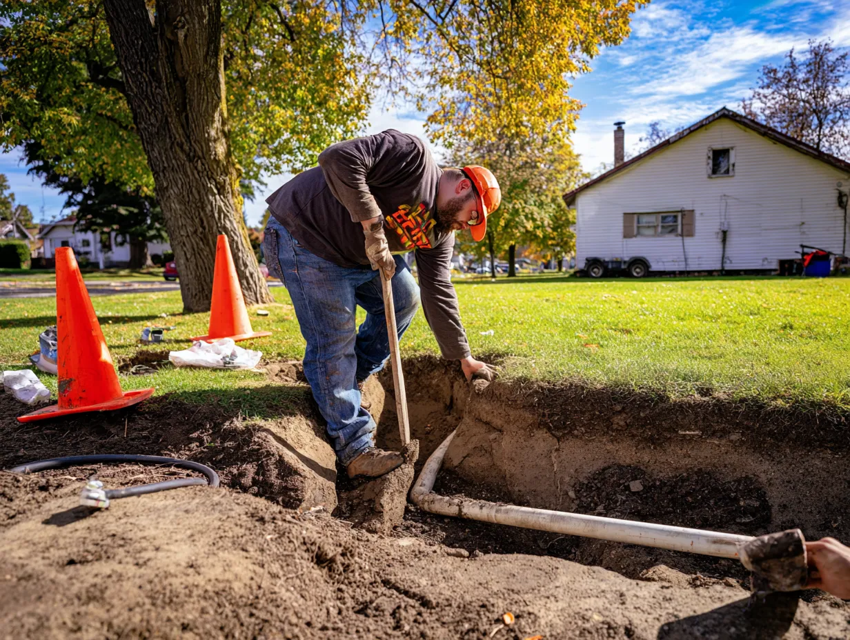 Sewer Line Repair service